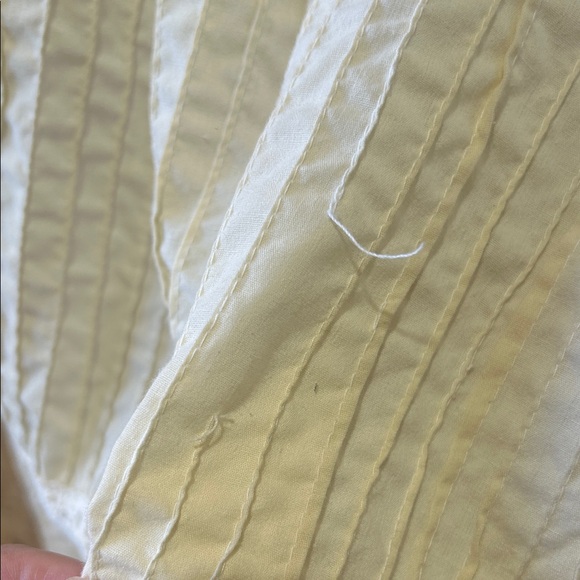 Vintage Cottagecore Peasant Cream Lace Crochet Trim Dress, No Brand, No Tags - Picture 9 of 13